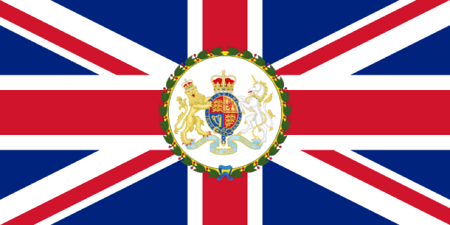 英国大使館に翻っている国旗 ユニオン ジャック タディの国旗の世界